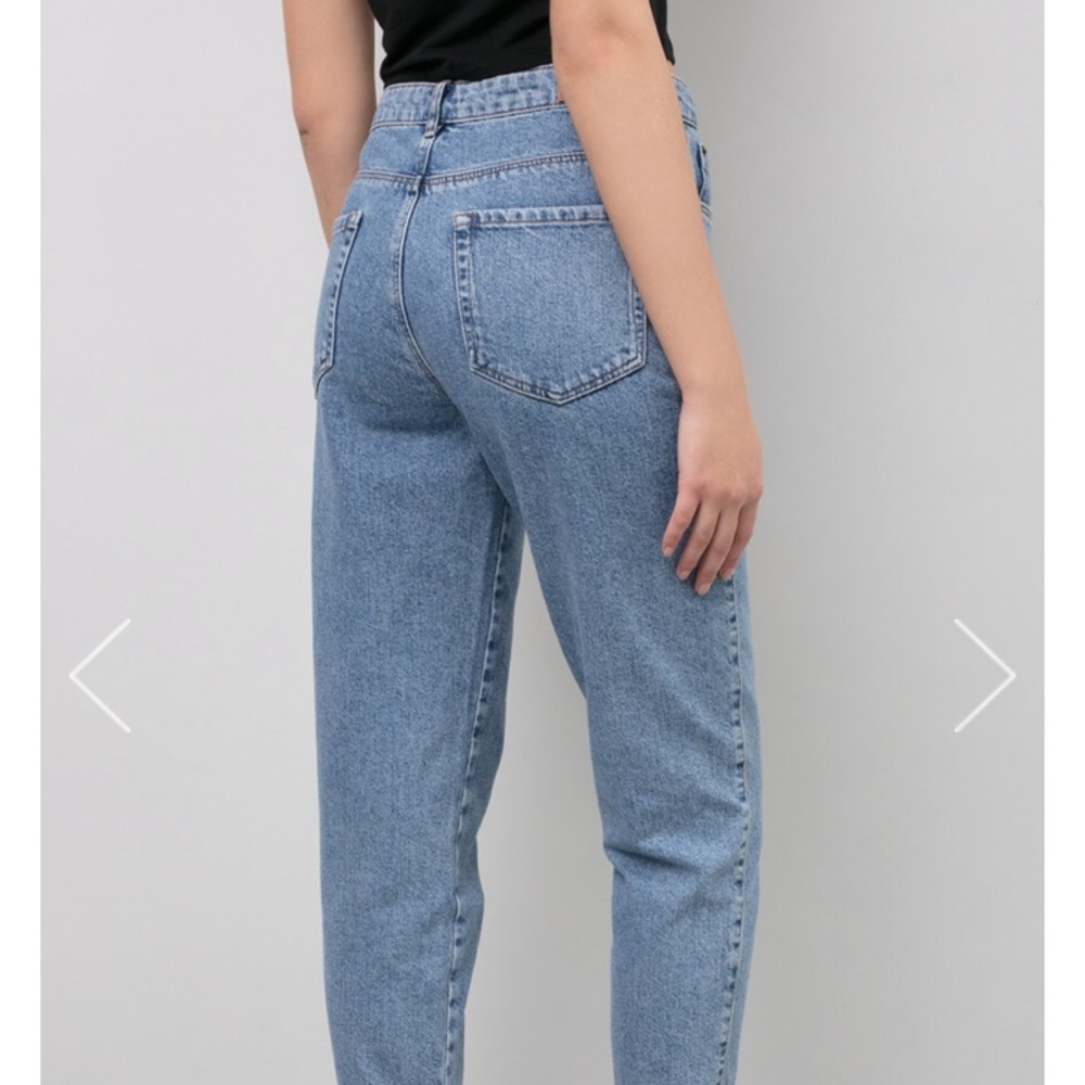 Subdued 100% Cotton High Rise Boyfriend Jeans - Picture 3 of 5